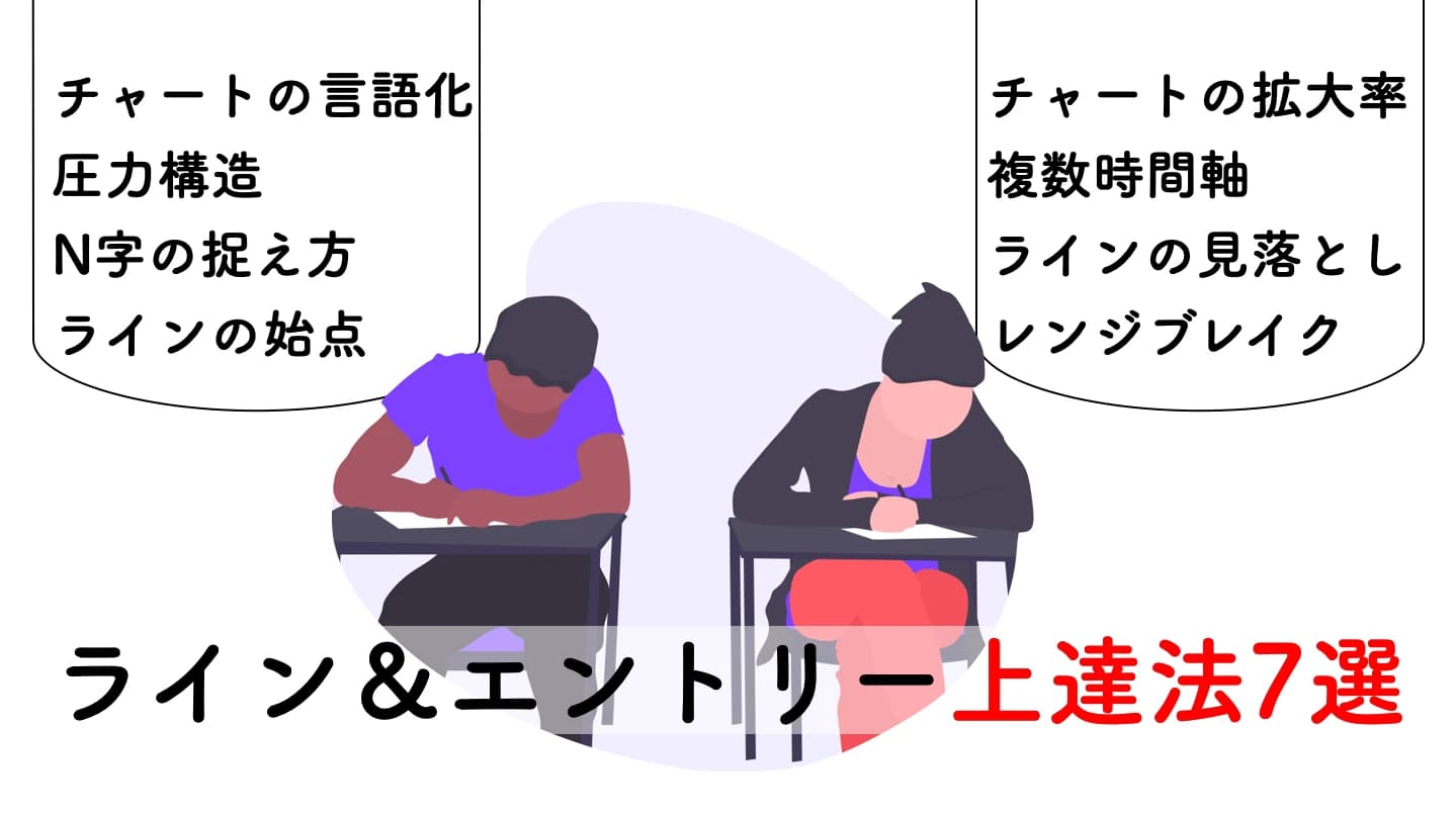 【手法②】エントリー＆ライン引き上達法7選