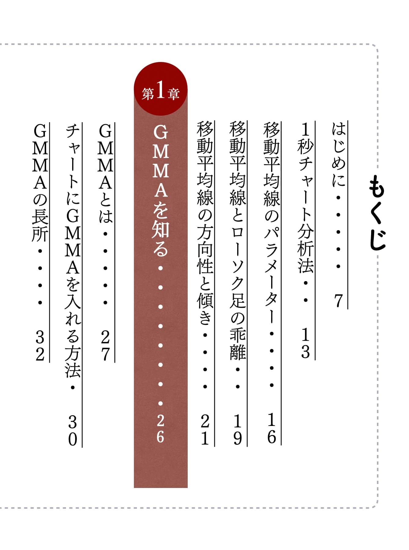 もくじ 第1章 GMMAを知る